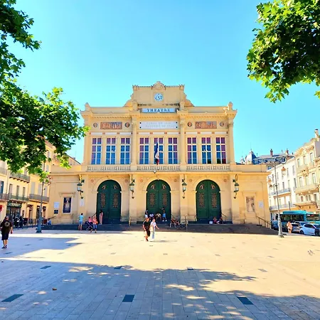 Apartmán T2 Halles & Cathedrale - Centre Historique - Clim - Wifi - Free Parking Sur Demande Béziers