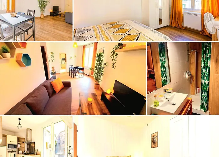 T2 Halles & Cathedrale - Centre Historique - Clim - Wifi - Free Parking Sur Demande Apartamento *